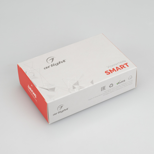 Усилитель SMART-RGB (12-24V, 3x10A) (ARL, IP20 Металл, 5 лет)