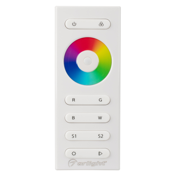 Контроллер SR-2839W White (12-24 В,240-480 Вт,RGBW,ПДУ сенсор)) (ARL, IP20 Пластик, 1 год)