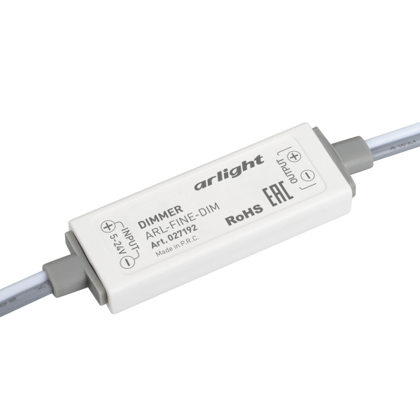 Диммер ARL-FINE-DIM Black (5-24V, 1x5A, RF ПДУ 11кн) (ARL, IP20 Пластик, 1 год)