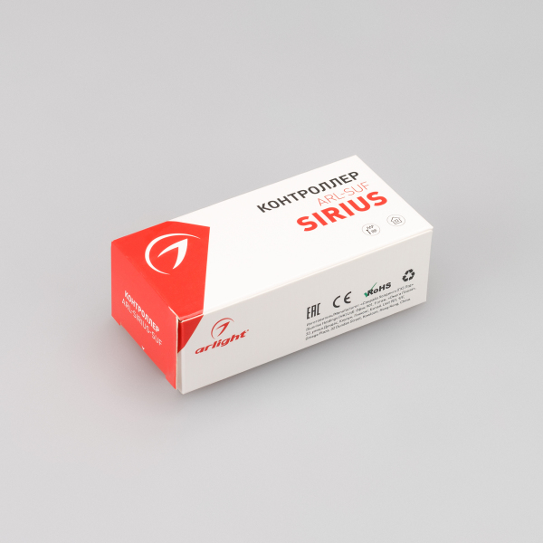 Контроллер ARL-SIRIUS-RGBW-SUF (12-24V, 4x4A, 2.4G) (ARL, IP20 Пластик, 3 года)