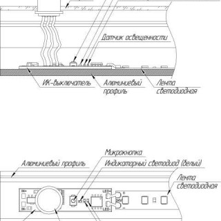 ИК-выключатель SR-IRIS-IRH (12-24V, 1x5A, 40x11mm) (ARL, Открытый)