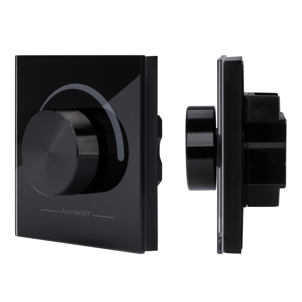 Панель Rotary SR-2202-IN Black (24V, 0-10V) (ARL, IP20 Пластик, 3 года)