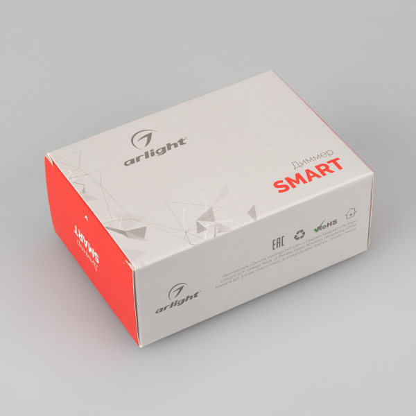 Диммер SMART-D6-DIM (12-24V, 1x20A, 2.4G) (ARL, IP20 Металл, 5 лет)