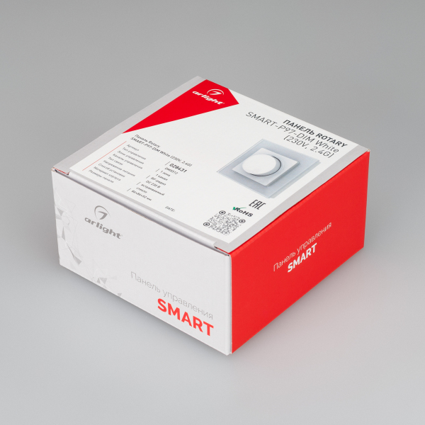 Панель Rotary SMART-P97-DIM White (230V, 2.4G) (ARL, Пластик)