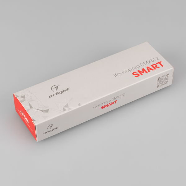 Конвертер SMART-K38-DMX (12-24V, SPI, 2.4G) (ARL, IP20 Пластик, 5 лет)