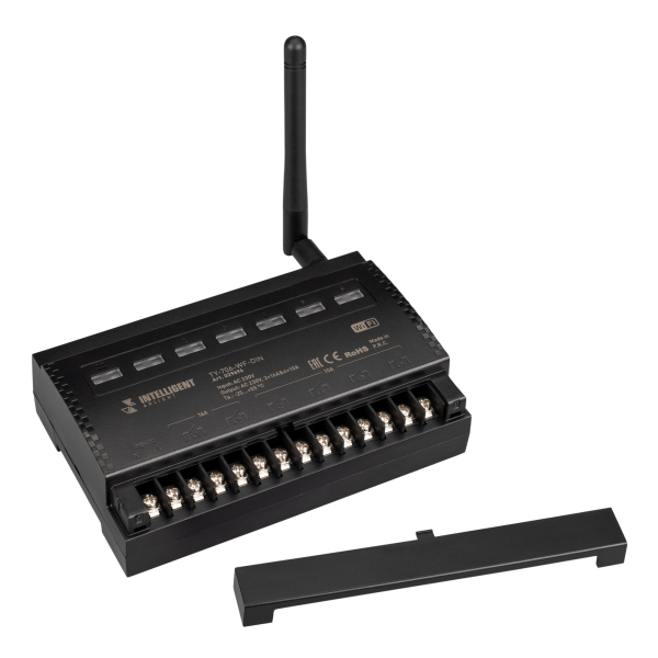 INTELLIGENT ARLIGHT Релейный модуль TY-706-WF-DIN (230V, 2х16A + 4х10А) (IARL, -)