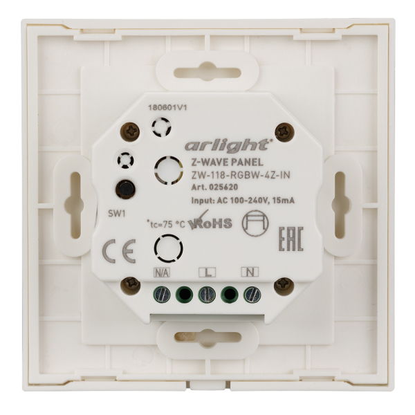 INTELLIGENT ARLIGHT Панель ZW-118-RGBW-4Z-IN (100-240V, 4 зоны) (IARL, -)