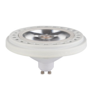 Лампа AR111-UNIT-GU10-15W-DIM Warm3000 (WH, 24 deg, 230V) (ARL, Металл)