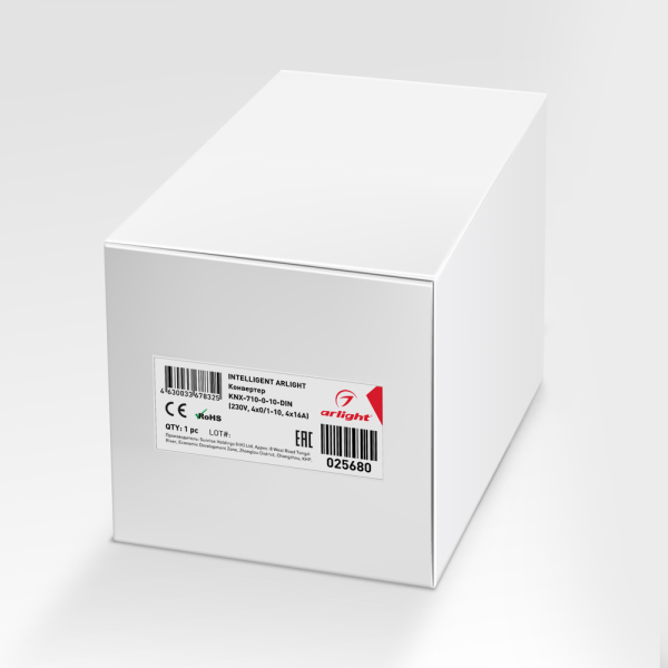 INTELLIGENT ARLIGHT Конвертер KNX-710-0-10-DIN (230V, 4x0/1-10, 4x16A) (IARL, Пластик)