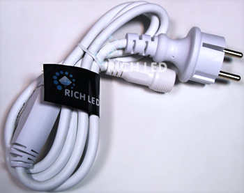 Блок питания для МЕРЦАЮЩИХ изделий Rich LED. 2А. Для соединения до 10 шт., белый, RL-220AC/DC-2AF-W