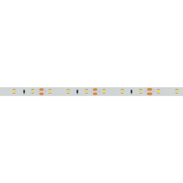 Светодиодная лента RT-A60-8mm 12V Warm3000 CRI98 (7.2 W/m, IP20, 2835, 5m) (ARL, Открытый)