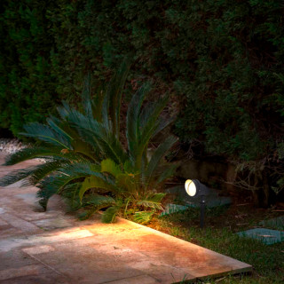 Светильник садовый  с пультом с козырком G0759