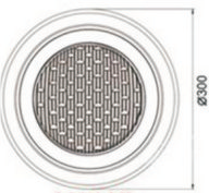 Светильник круглый UG3018 White