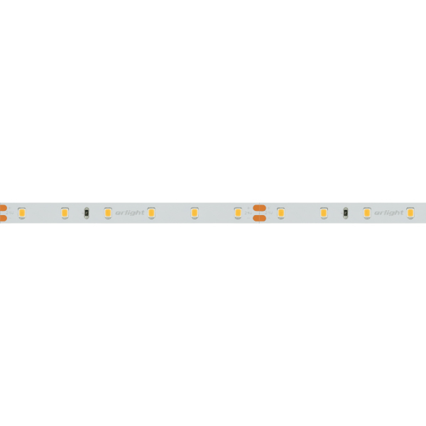 Светодиодная лента RT-A60-8mm 24V Warm2700 (7.2 W/m, IP20, 2835, 5m) (ARL, Открытый)