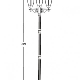 Садово-парковый светильник серии Arsenal L 91210 L B 18