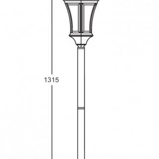Садово-парковый светильник серии Astoria 1 S 91306 L bg