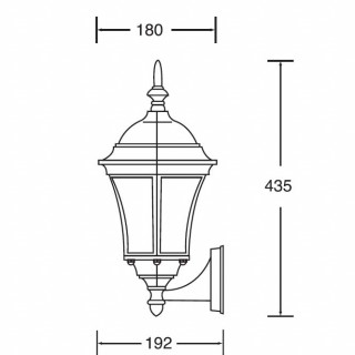 Садово-парковый светильник серии ASTORIA 91301 S gb