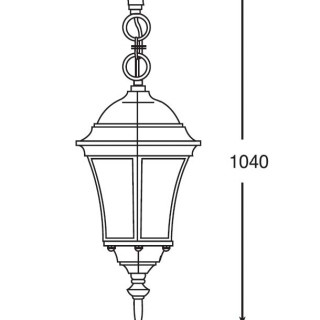 Садово-парковый светильник серии ASTORIA 91305 S gb