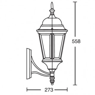 Садово-парковый светильник серии Astoria 2 91401