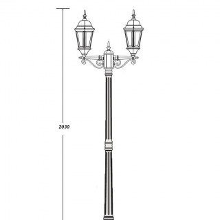 Садово-парковый светильник серии Astoria 2 91408 A