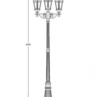 Садово-парковый светильник серии Astoria 2 91409 B