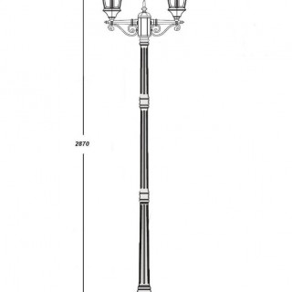 Садово-парковый светильник серии Astoria 2 91410 A 18