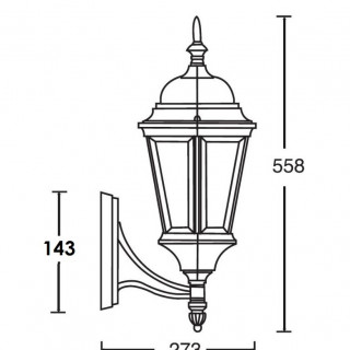 Садово-парковый светильник серии Astoria 2 91401 gb