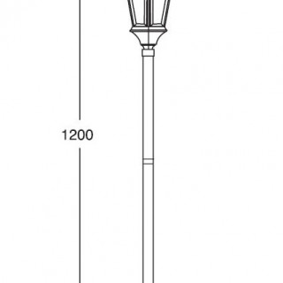 Садово-парковый светильник серии Astoria 2 91406 gb