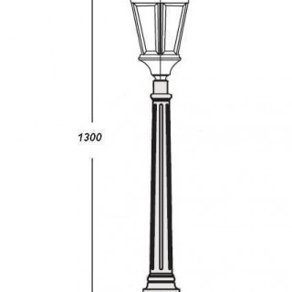 Садово-парковый светильник серии Astoria 2 91407 gb
