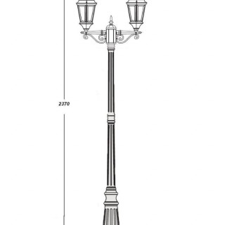 Садово-парковый светильник серии Astoria 2 91409 A gb