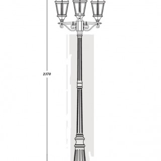 Садово-парковый светильник серии Astoria 2 91409m B gb