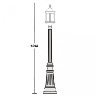 Садово-парковый светильник серии Bern 89811 S