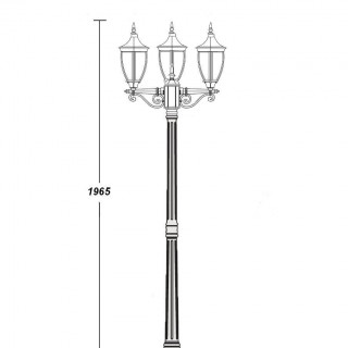Садово-парковый светильник серии Coventry 91508 B