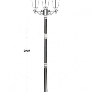 Садово-парковый светильник серии Florida 89410 B 18