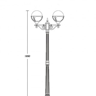 Садово-парковый светильник серии Genova 88108 А