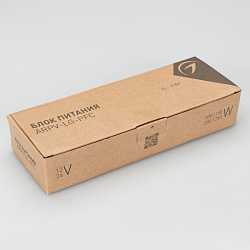 Блок питания ARPV-LG12200-PFC-S2 (12V, 16.7A, 200W) (ARL, IP67 Металл, 5 лет)