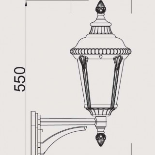 Садово-парковый светильник серии Munich 79751 S