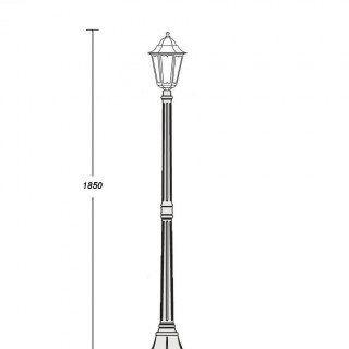 Садово-парковый светильник серии Petersburg 79808 M gb