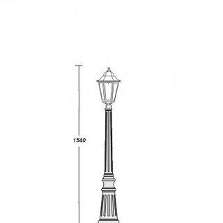 Садово-парковый светильник серии Petersburg 79811 M gb