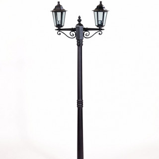 Садово-парковый светильник серии Petersburg 79808 S A bl