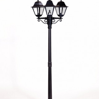 Садово-парковый светильник серии Quadro 79908 M B bl