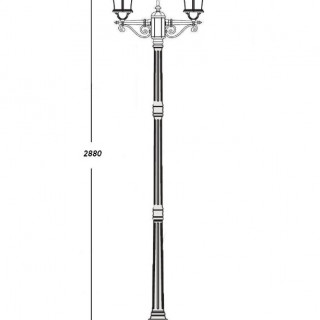 Садово-парковый светильник серии Rome 95210 L A 18