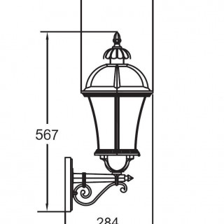 Садово-парковый светильник серии Rome 95201 L gb