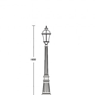 Садово-парковый светильник серии Rome 95211 L gb
