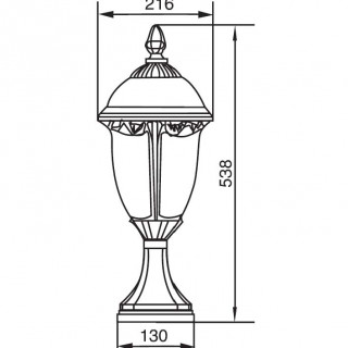 Садово-парковый светильник серии St.Louis 89104 L тт