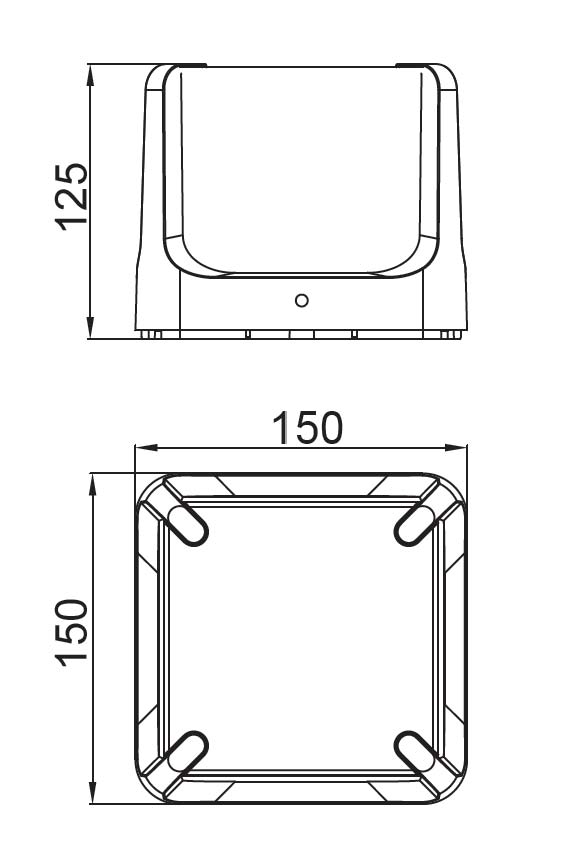 Садово-парковый светильник серии ARMOR W6166