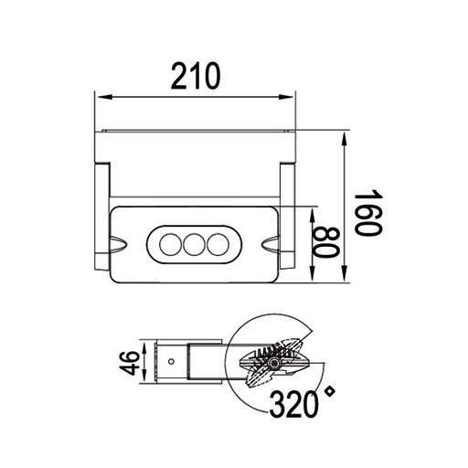 Садово-парковый светильник серии Ledspot W6144S-1