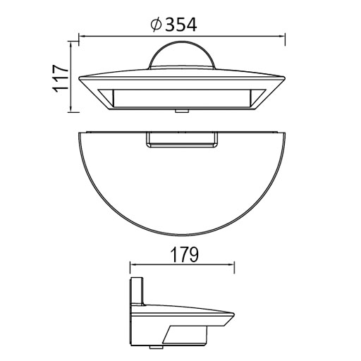 Садово-парковый светильник серии SIDNEY W1880 L