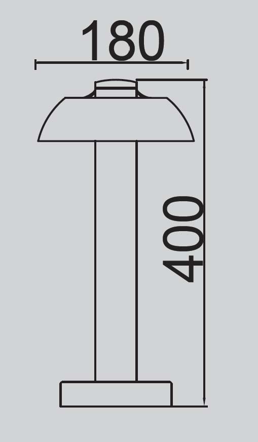 Садово-парковый светильник серии SPRIL W2252 S-400