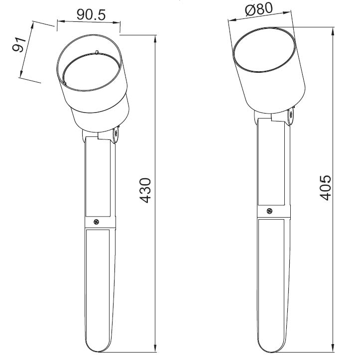 Ландшафтная подсветка W6092-SP-3K